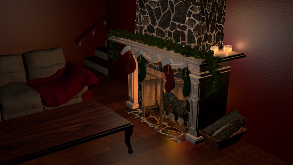 Christmas Fireplace preview image 1